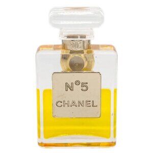 Chanel Perfume Bottle Brooch Pin Clear 06A 195347